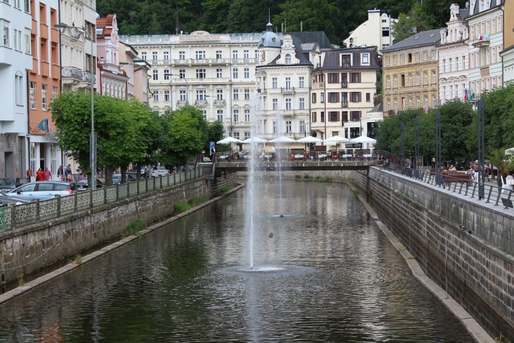 Street in Karlovy Vary