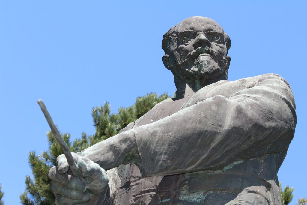 Statue of Antonin Dvorak in Prague
