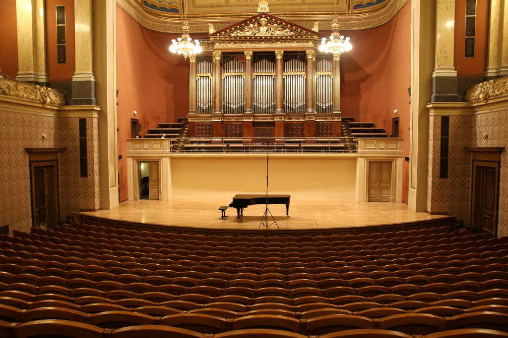 Dvorak concert hall in Rudolfinum
