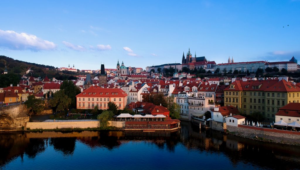 View of Prague Castle from the Old Town