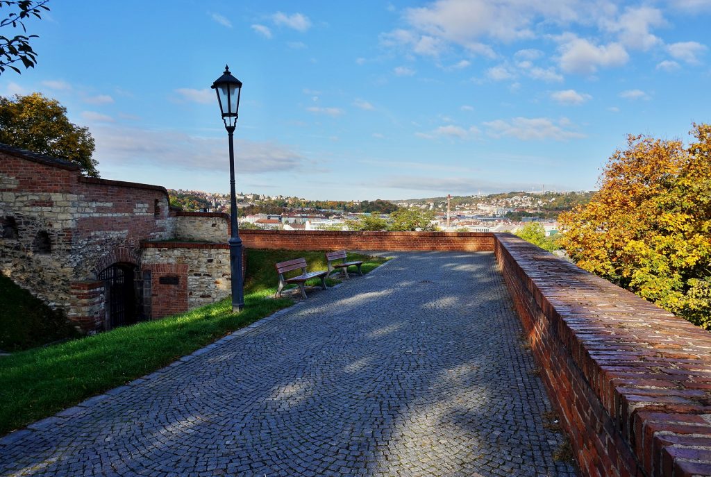 View from Vysehrad Castle