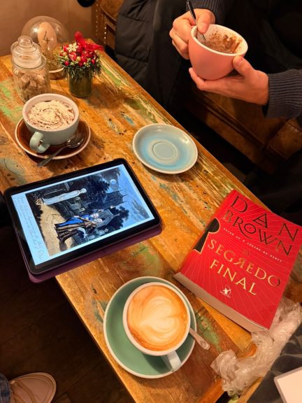 Dan Brown Tour in Prague - coffee stop